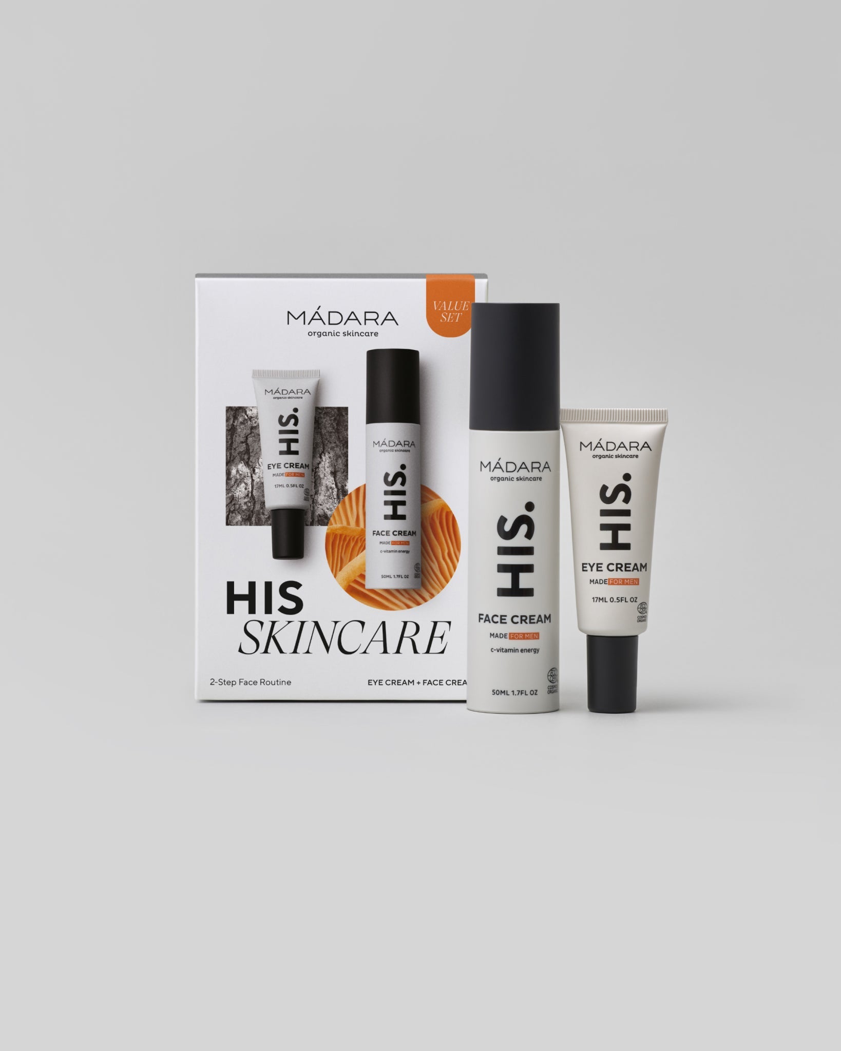 HIS Skincare 2-Step Skincare Routine Set