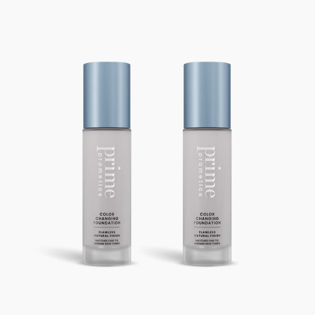 2pcs Color Changing Foundation