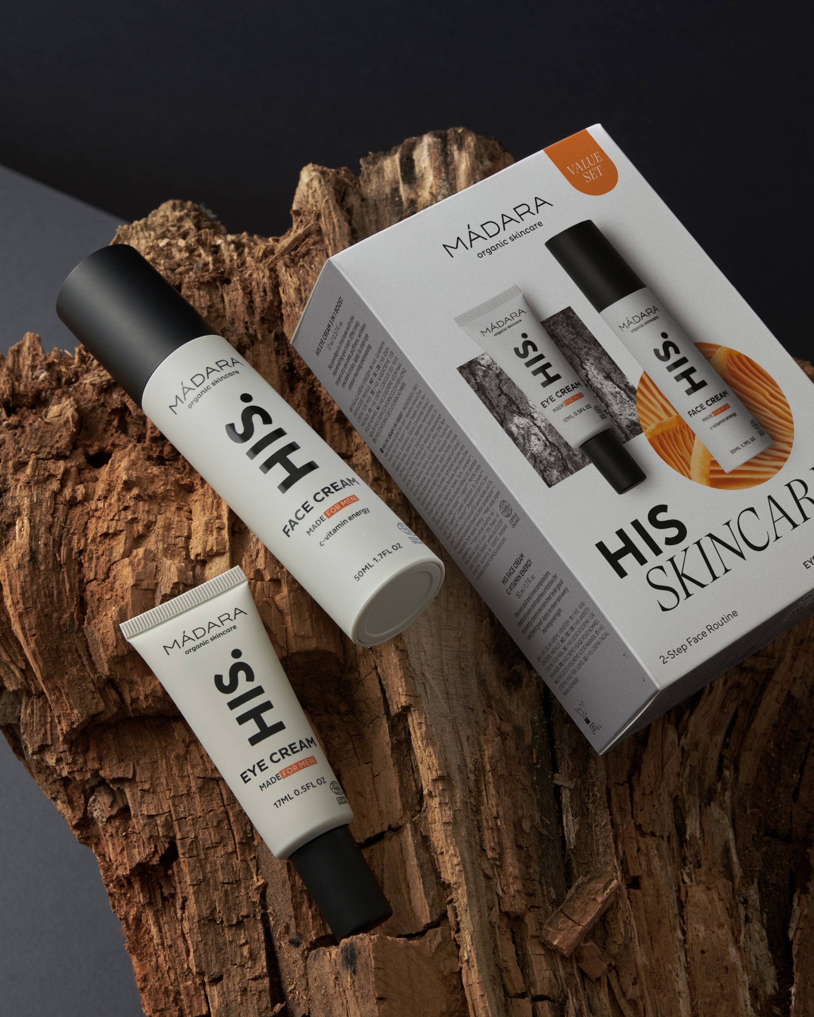 HIS Skincare 2-Step Skincare Routine Set