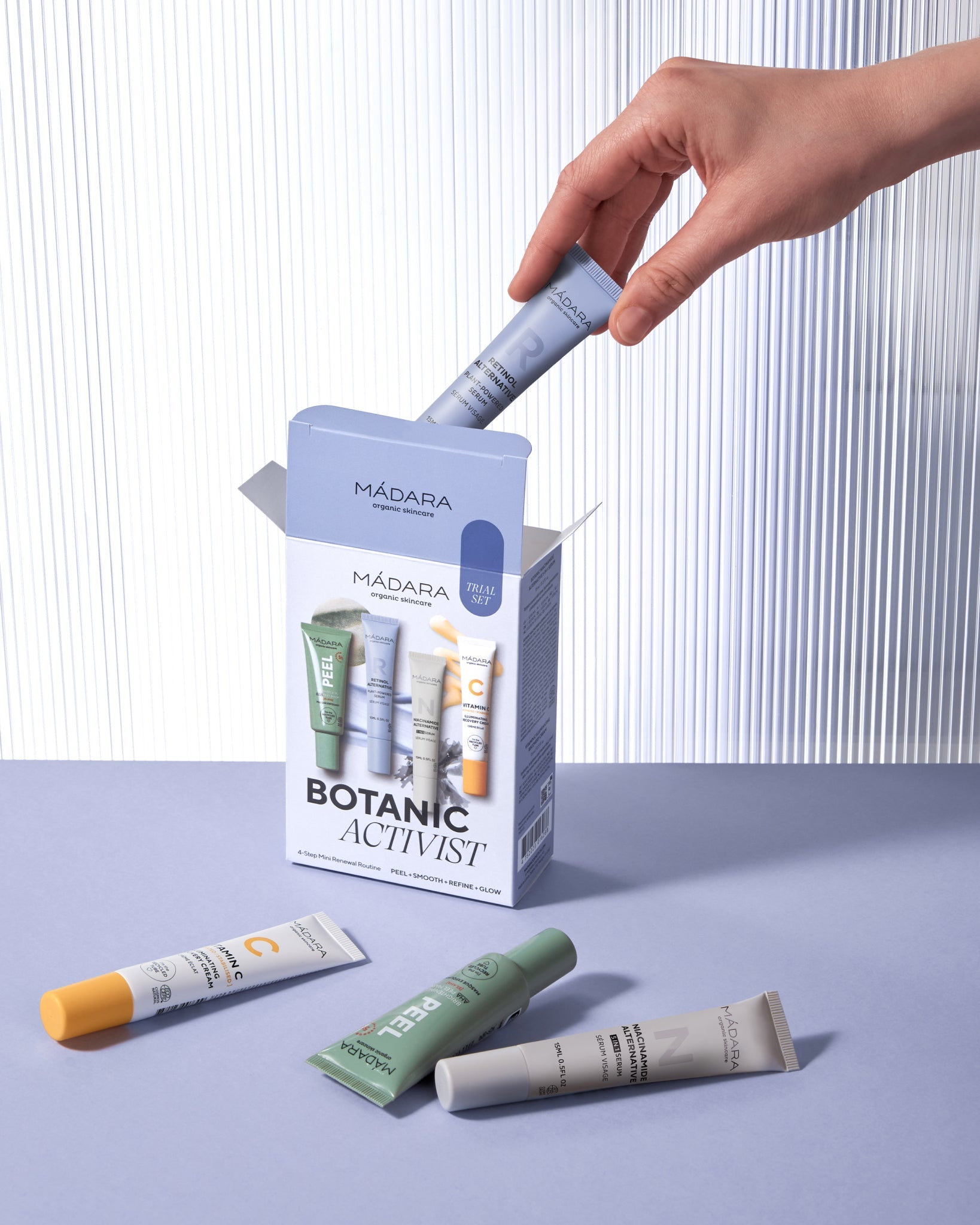 Botanic Activist 4-Step Mini Renewal Routine Set