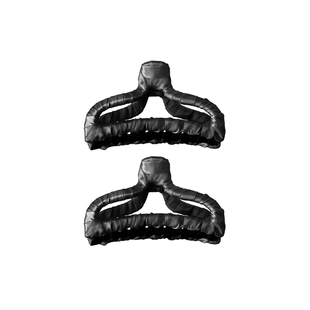 Satin Claw Hair Clips - 2 Pack