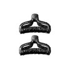 Satin Claw Hair Clips - 2 Pack