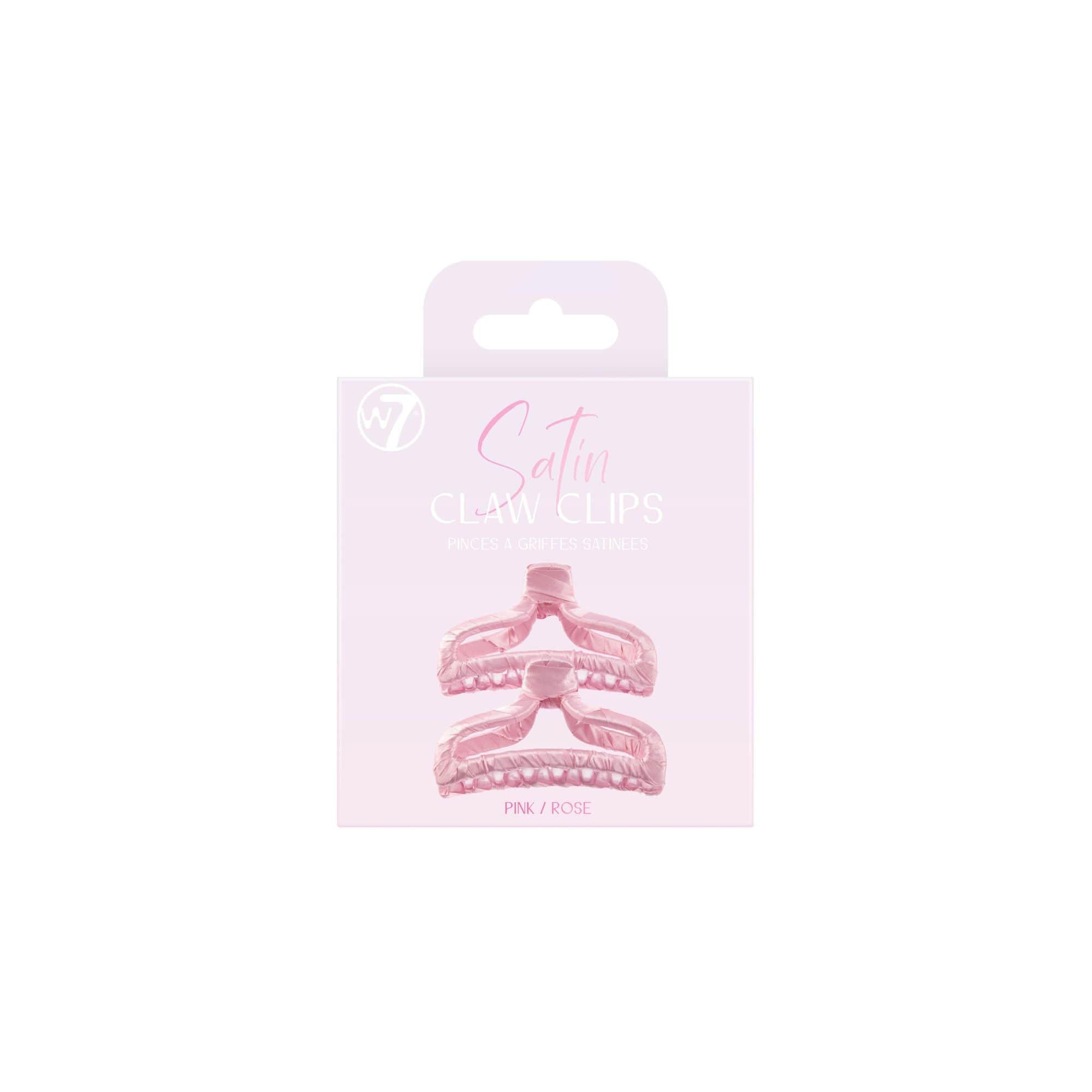 Satin Claw Hair Clips - 2 Pack