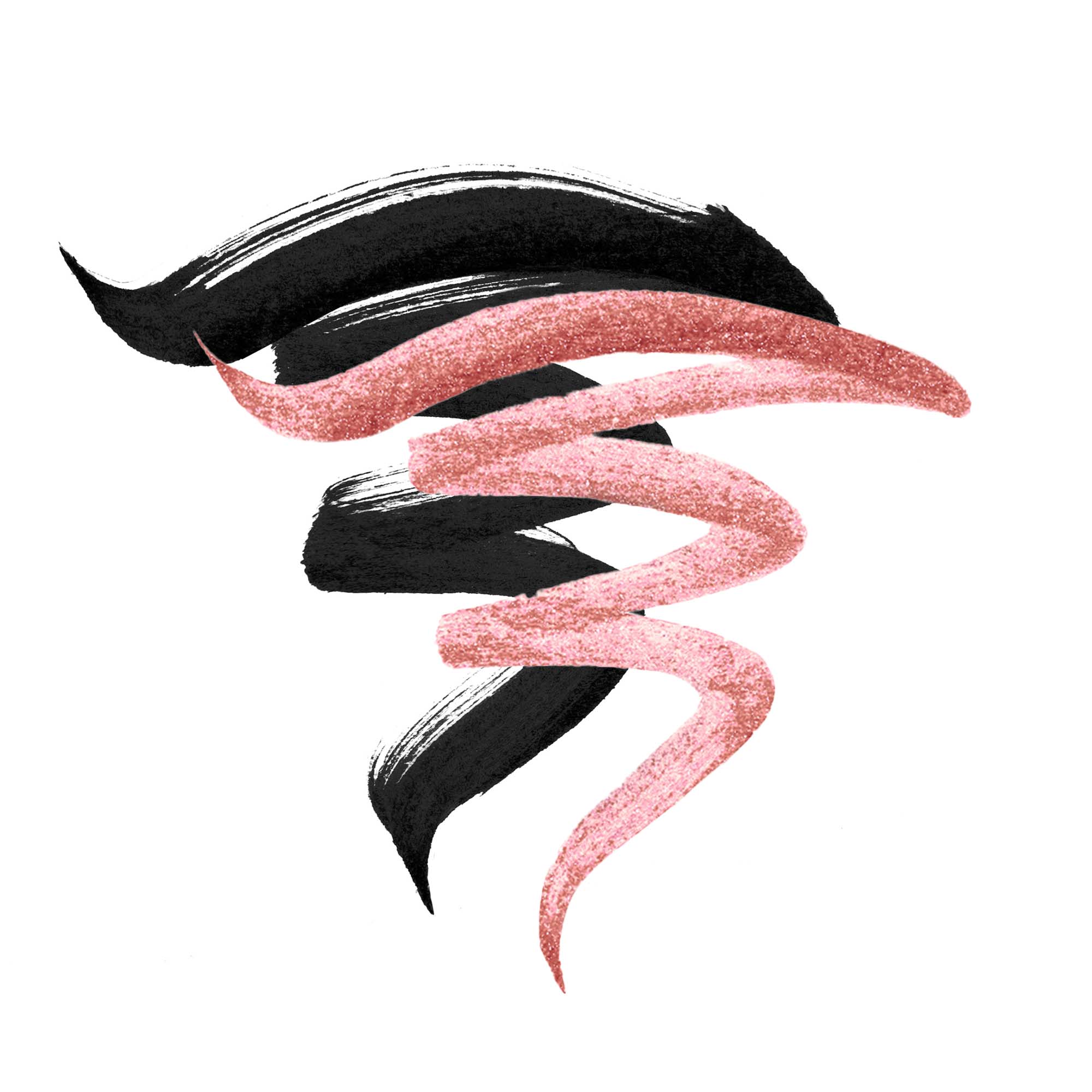 Stay All Day® Dual-Ended Waterproof Liquid Eye Liner: Shimmer Micro Tip - Rum Punch/Intense Black