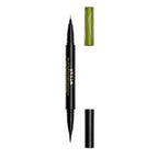 Stay All Day® Dual-Ended Waterproof Liquid Eye Liner: Shimmer Micro Tip - Mojito/Intense Black