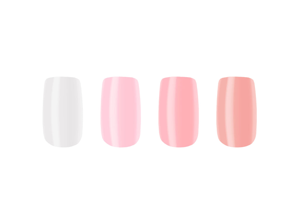 Shades of Pink 96pcs False Nails Set